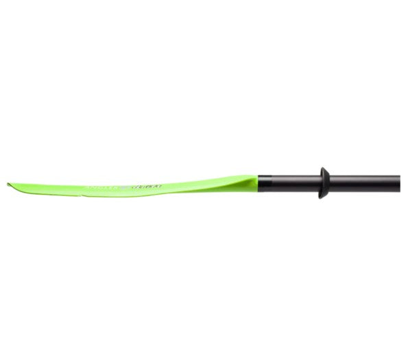 green paddle on edge